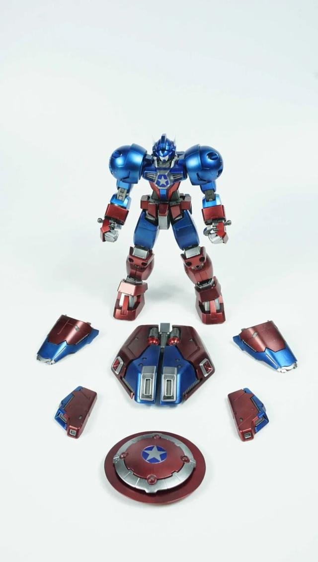 高达|「佳作」沙煲咁大的拳头——美国队长高达