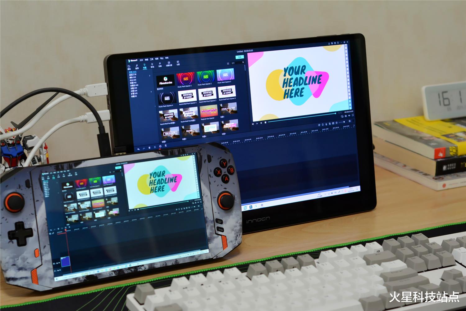 显示器|INNOCN推出OLED便携屏：15.6英寸，搭配游戏掌机好用吗？