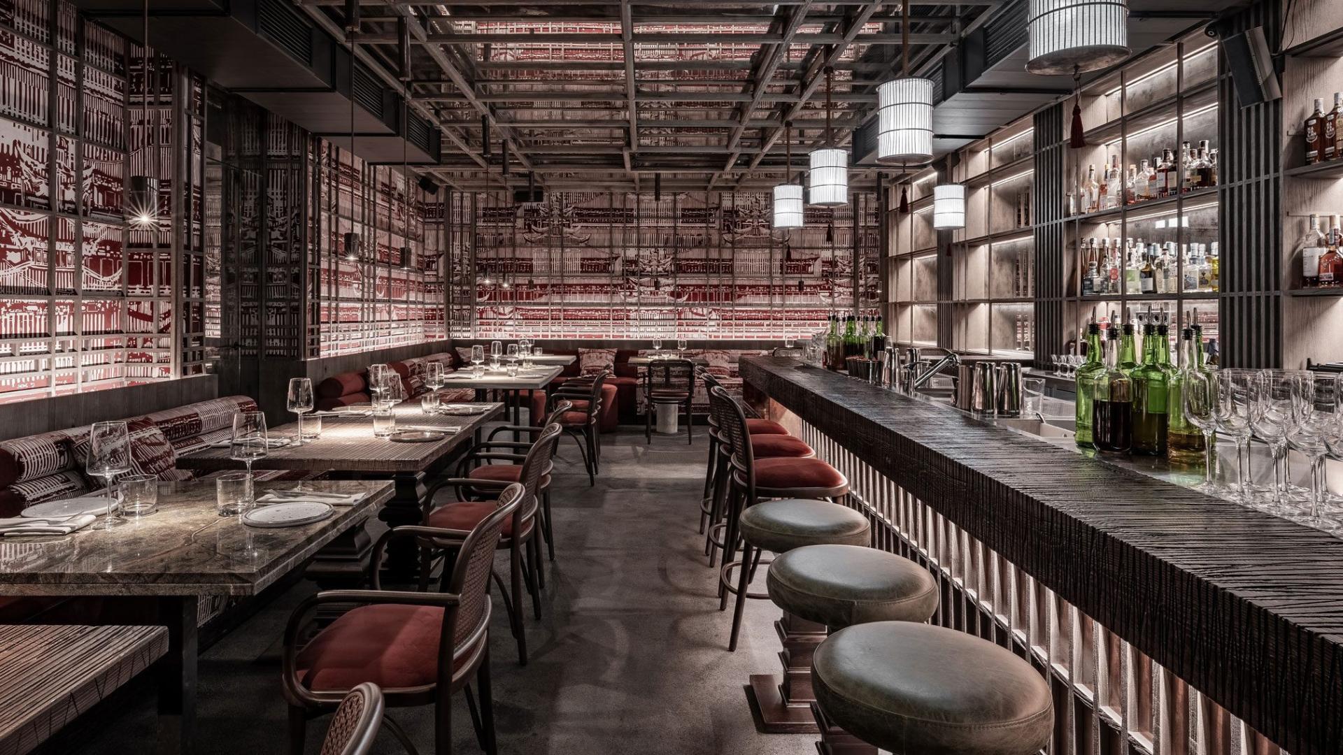 餐厅设计丨乌克兰新古典主义之风