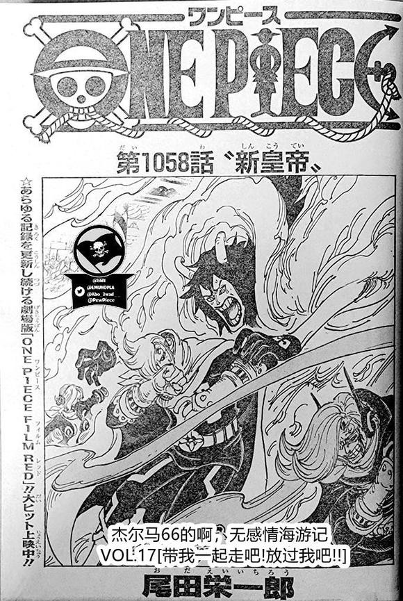 比鲁斯|海贼王1058话汉化,鹰眼让巴基当四皇,娜美把路飞胖揍关在笼子里