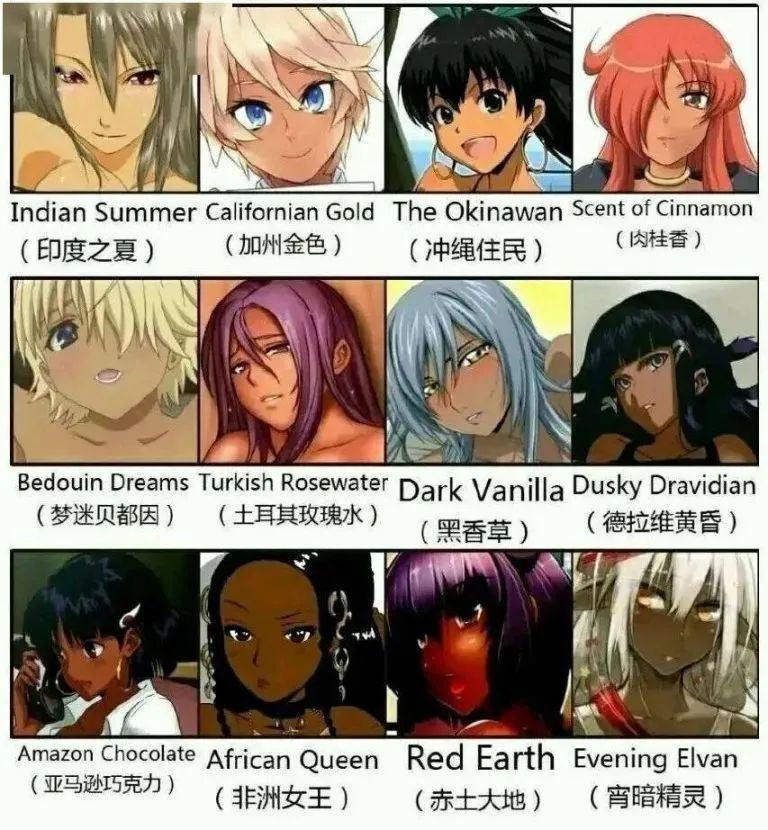 二次元|为什么二次元喜欢黑皮？