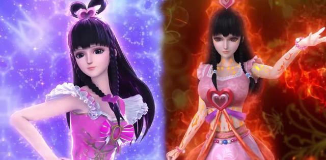 叶罗丽|叶罗丽:王默各个黑化形象对比,妖魅美七分,连水王子也看不上