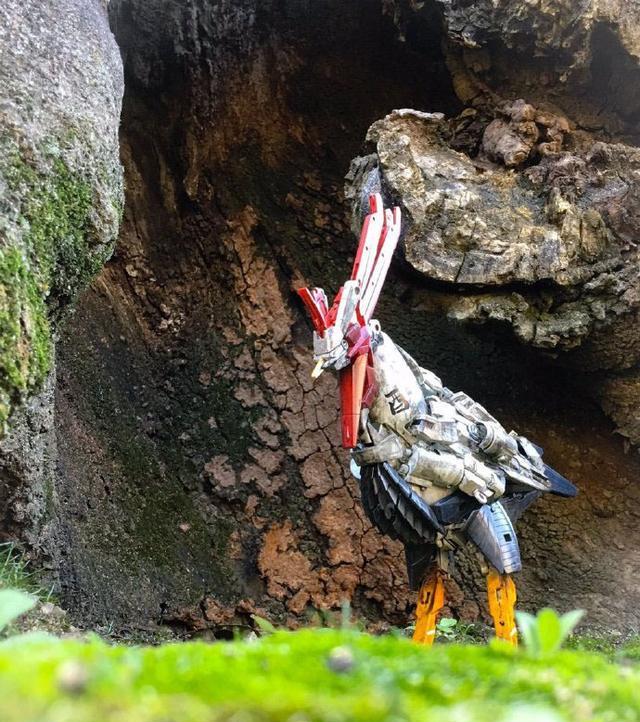 模型|高达模型剩余板件拼凑“贺年鸡达”