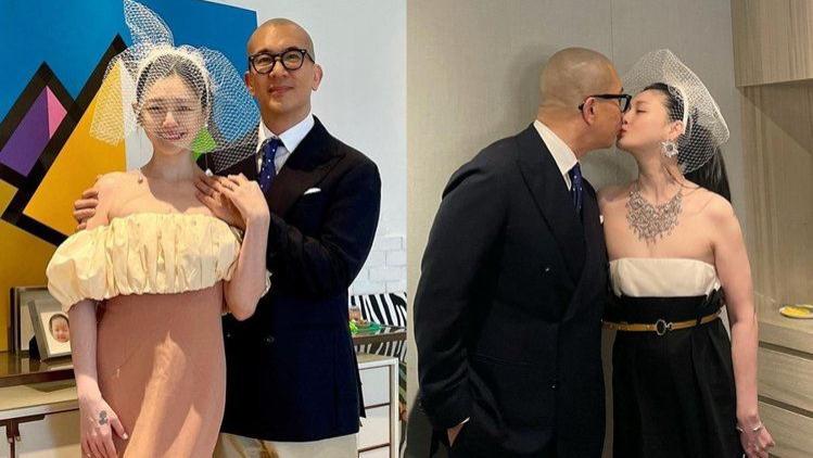 大S|大S披“3万元婚纱”手勾老公！排场与11年前嫁汪小菲差很大