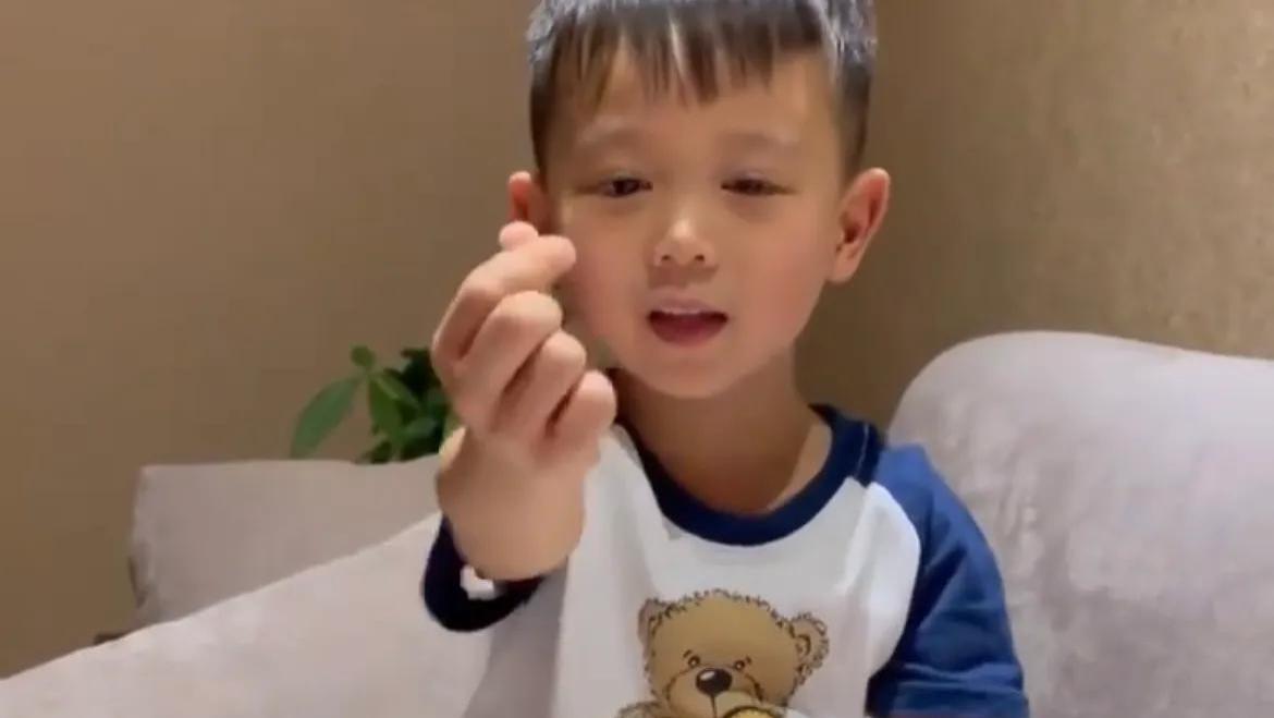 胡杏儿|胡杏儿老公晒庆生照，获4岁大儿子唱歌送祝福，可爱歌声萌化人心