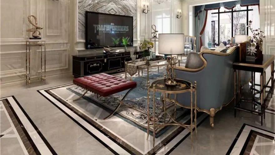 端庄雅致-新古典风格350平米别墅装修案例