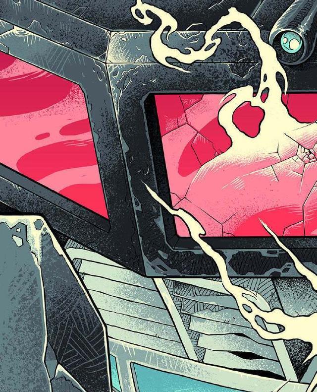 擎天柱|限量变形金刚G1擎天柱，暗黑擎天柱海报插画