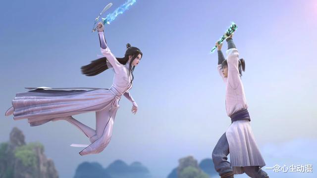 acgn漫评|陆雪琪和田灵儿玩贴贴？诛仙第八集打戏获好评，女主之争再被引爆