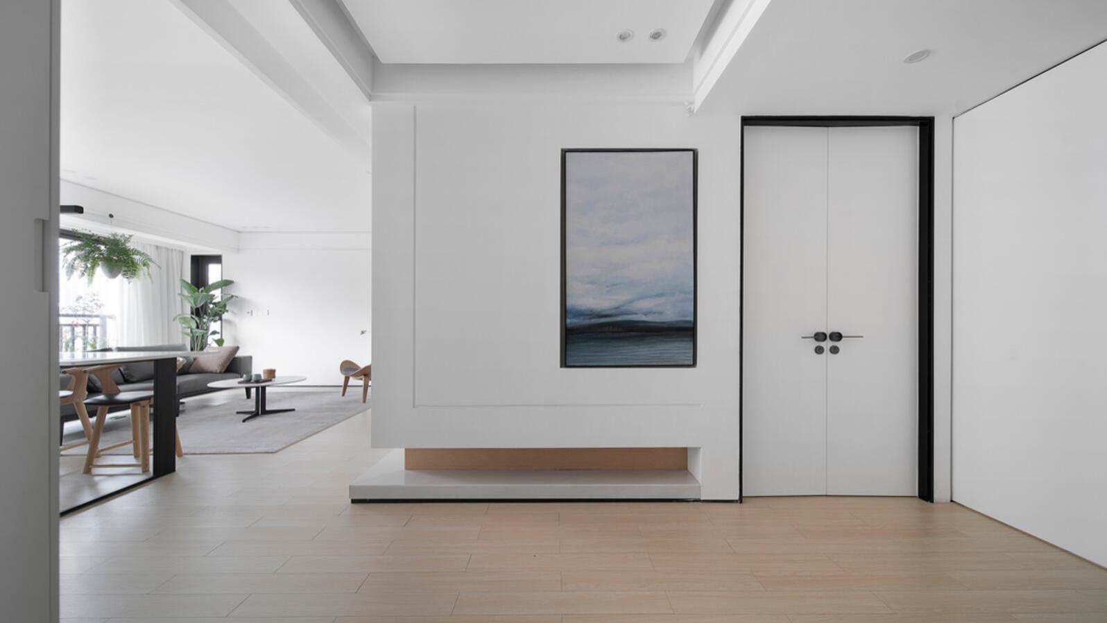 极简风不愧是最火的风格！她118㎡家，犹如美术馆一般，空灵洁净