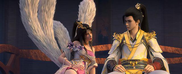 石昊|《完美世界》动画:石昊和月蝉接吻,这是要办大事的节奏?