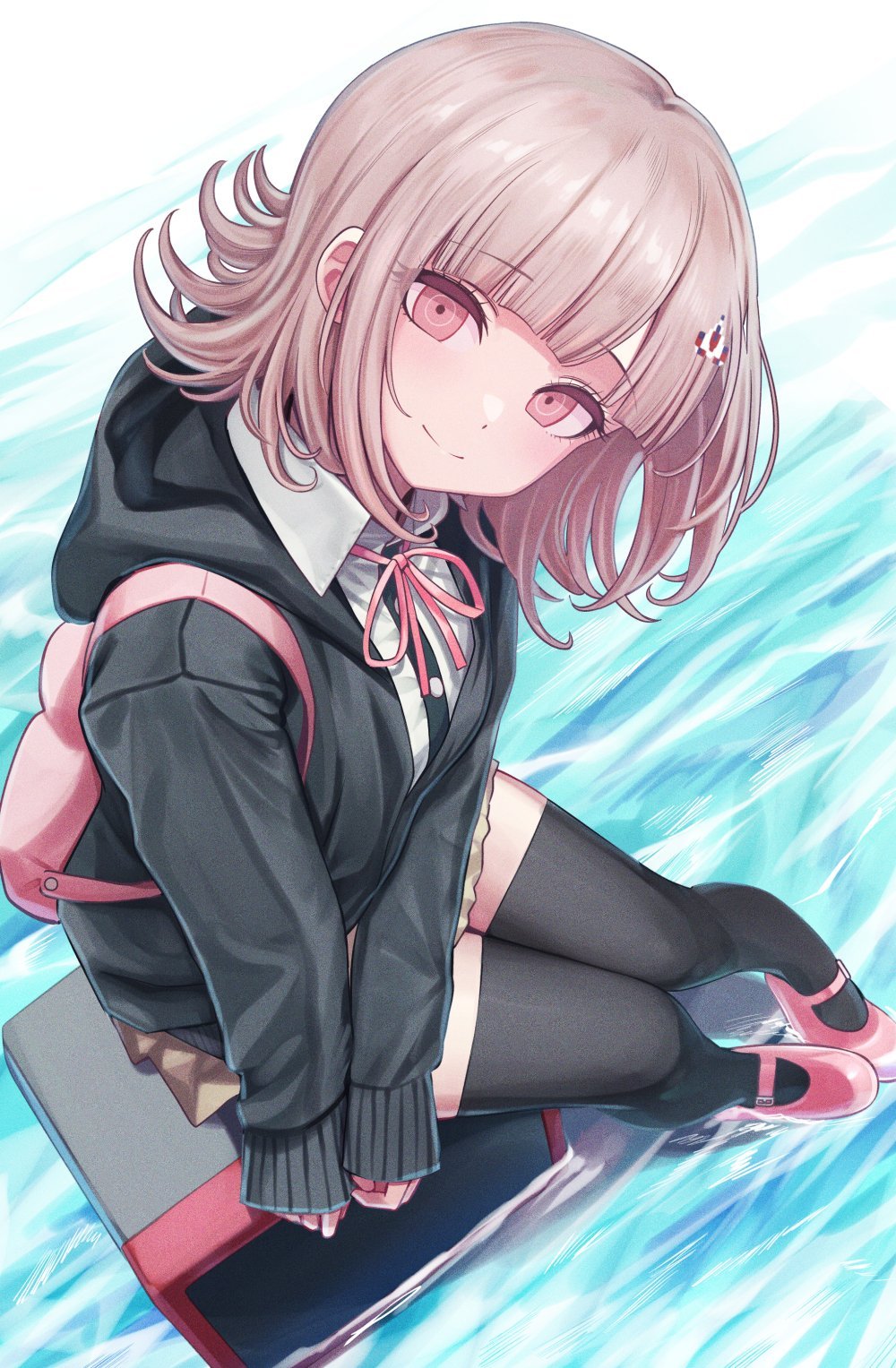 同人|甜美可爱的美少女插画，充满青春活力的同时又很有仙气