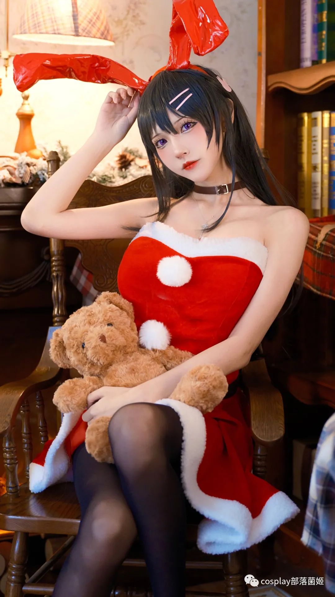 |cos:樱岛麻衣兔女郎学姐私房cos正片@小正义