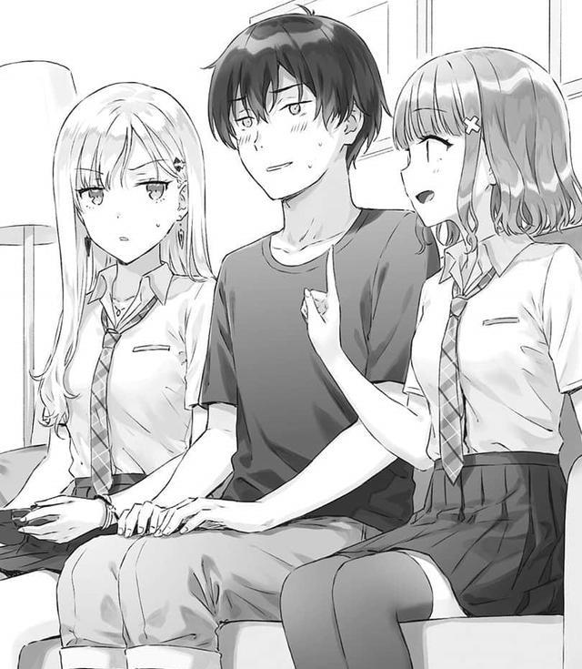 漫画|男主因父亲再婚而多了一位妹妹，对方还是和自己同校的女生