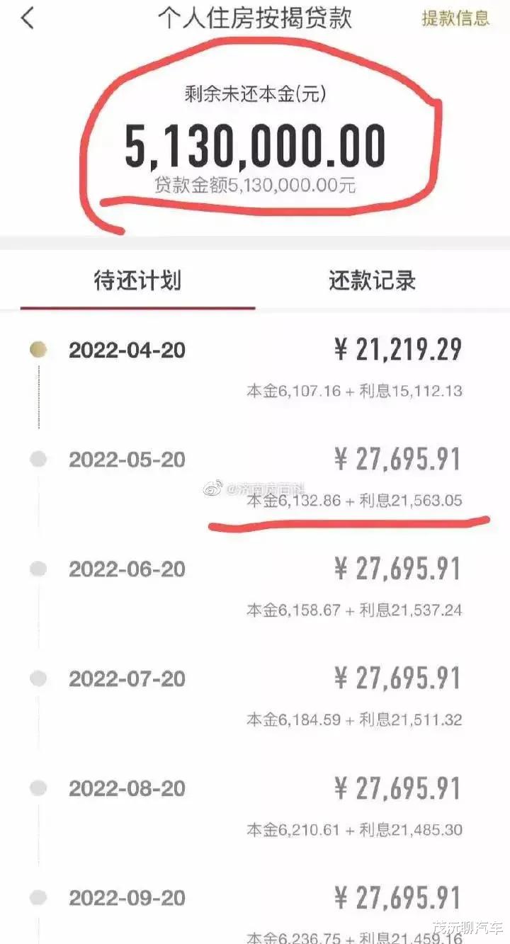 深圳一男子首付621万, 贷款513万买房火了