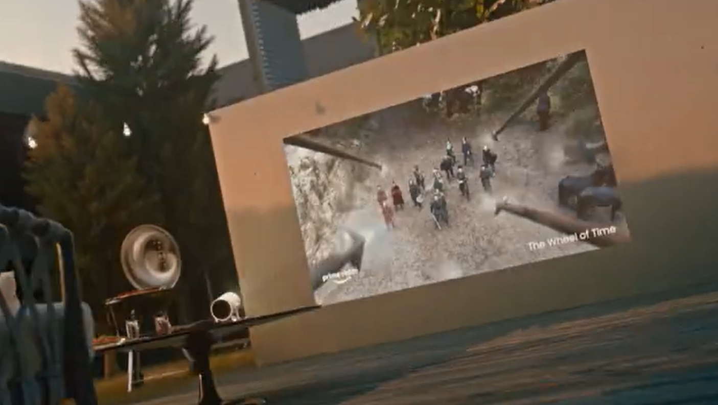 三星|三星The Freestyle 用户可坐卧追剧