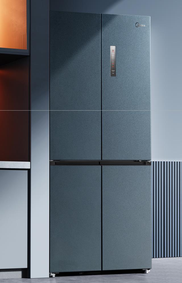 美的|2022销量最好的十字双开门冰箱,美的第三,容声第二,榜首还是它