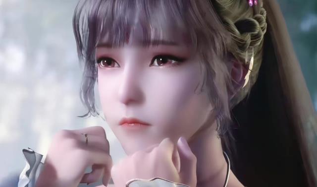 小舞|斗罗:小舞全新长纱裙非常优雅高贵!网友评论:配上白发小舞更好