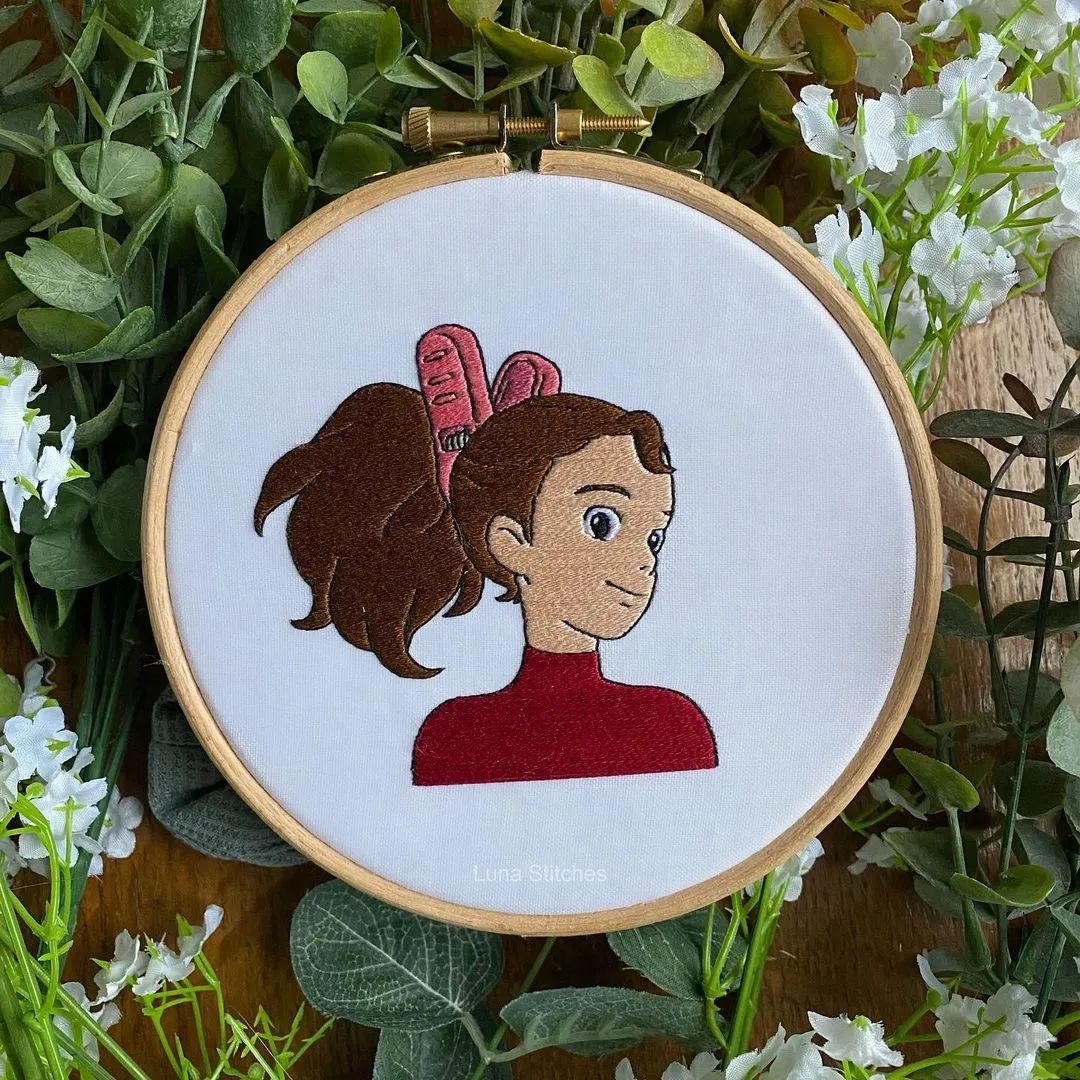 宫崎骏|宫崎骏动画迷大爱的刺绣作品