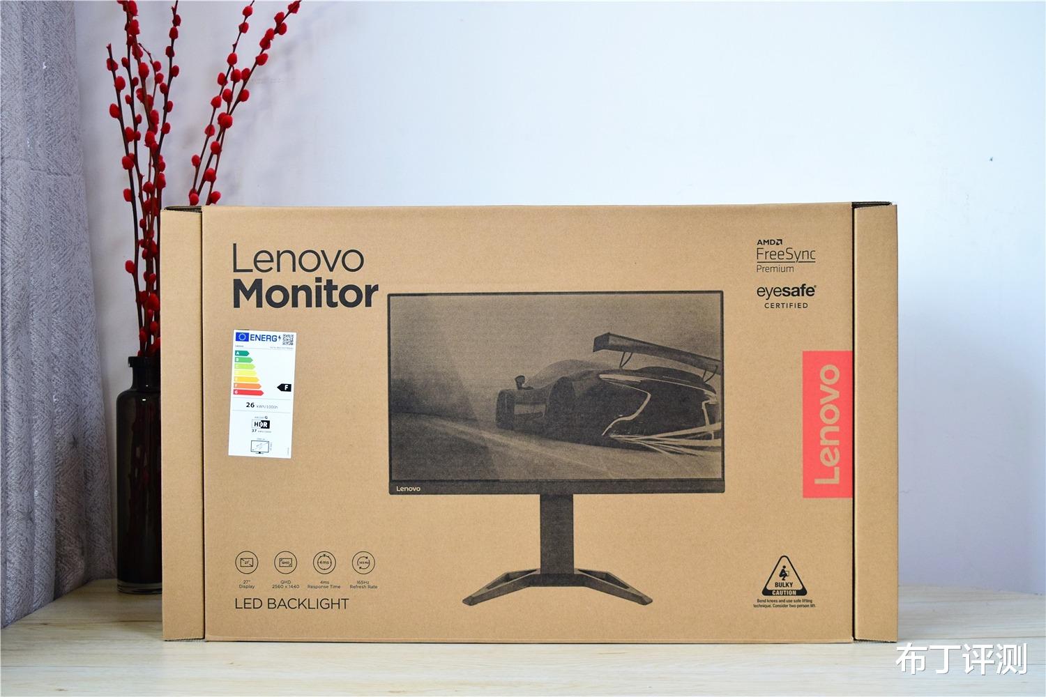 海信|千元电竞屏新品,165Hz高刷+1ms响应:联想第三代G27q评测!