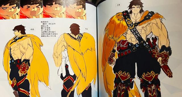 人物设定|fgo超有趣的从者人设稿冠位弓超人熊过于瘦弱超萌的红叶小尾巴