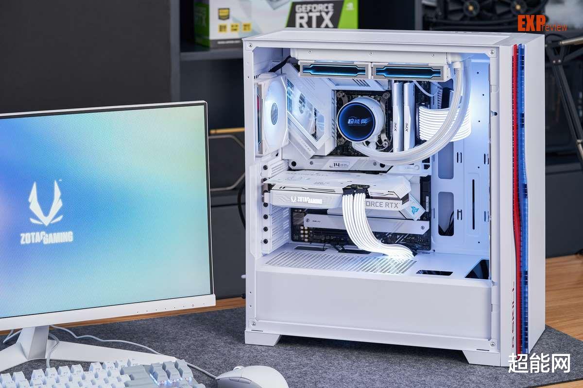 显卡|索泰RTX 3060Ti AMP 月白 GOC显卡图赏风清月白,玩趣自来