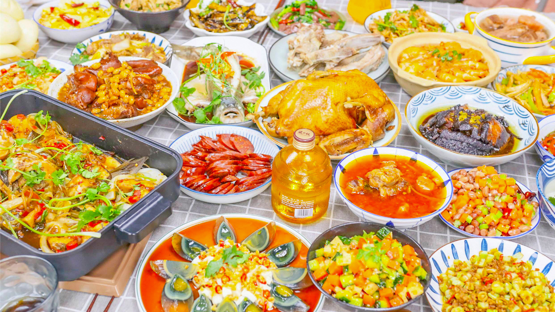 茄子|传统年夜饭12道菜，8热4凉有讲究，每一道都独特寓意，春节必备