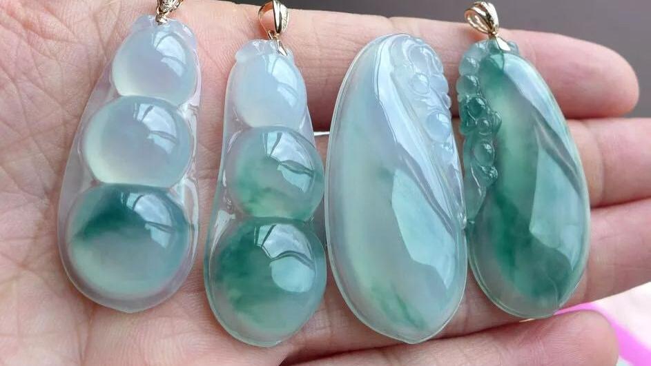 雕刻|美女果断花5万买下的翡翠原石，雕刻出来的成品美得让人心醉！