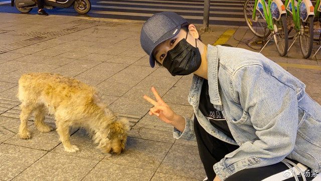 杨紫|杨紫晒下班美照，眼神清澈灵动，童心未泯惹人爱