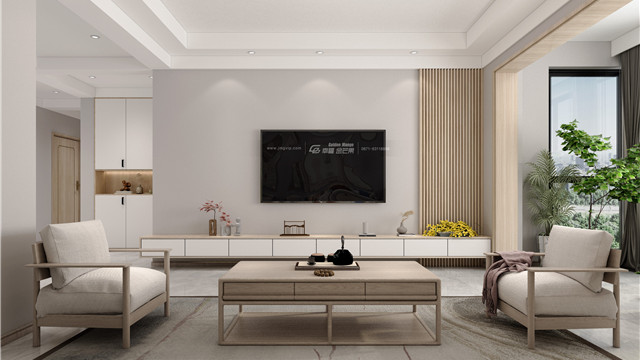 宝象康园141㎡现代风格：爱上原木风，爱上纯粹自在的生活