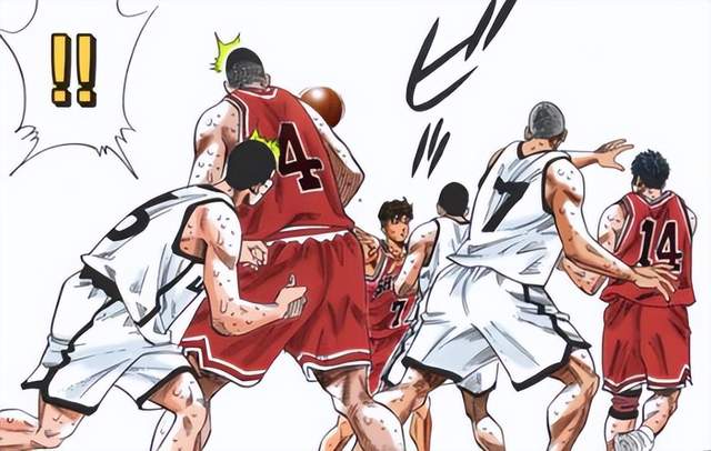 灌篮高手|灌篮高手面对三井的这两次发挥,松本最大的问题是对他放松警惕