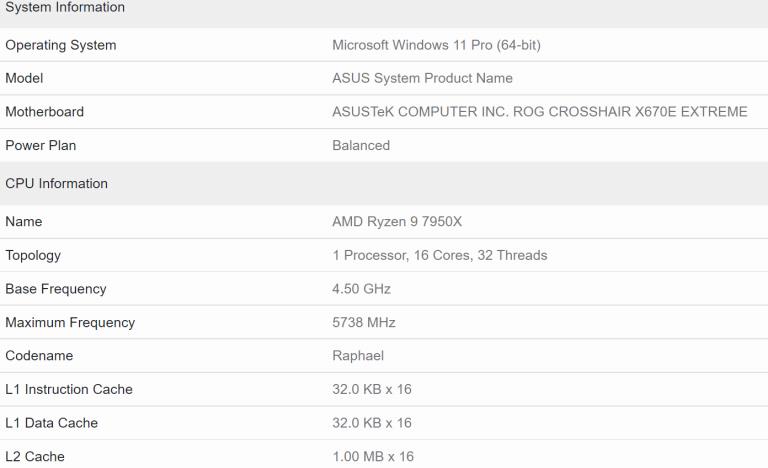 CPU|性能究竟如何？第三方Ryzen 9 7950X Geekbench基准测试曝光