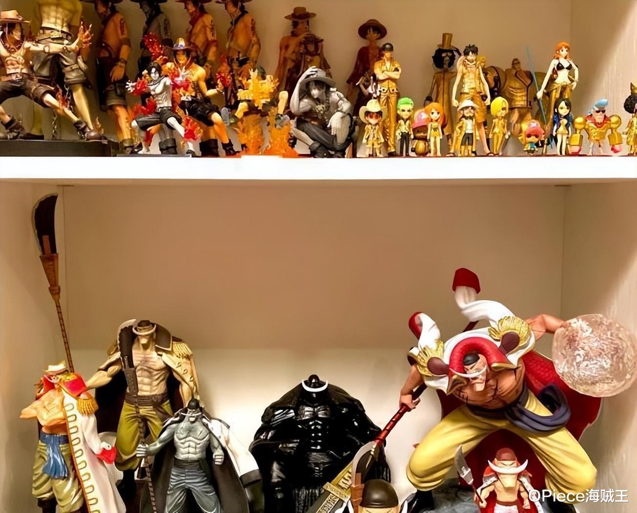 手办|家里有矿！海迷收集上百个《海贼王》手办