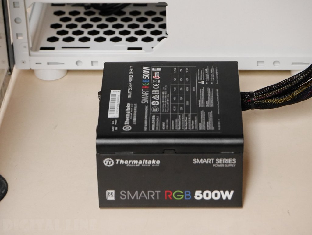 显卡|轻松兼容主流显卡和电源, Tt Smart color 500W金牌电源!