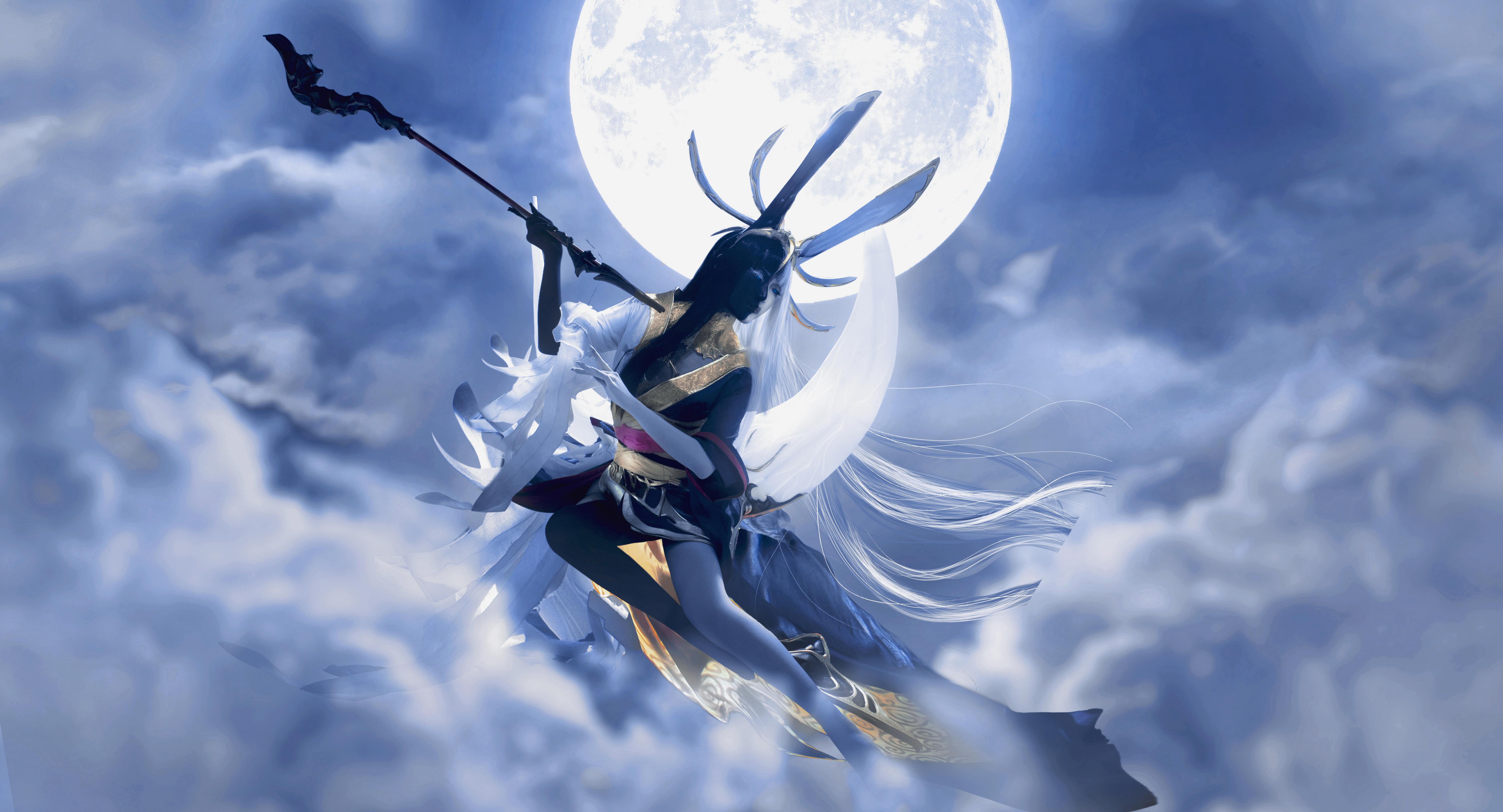 ff14|《FF14》月读·夜露cosplay