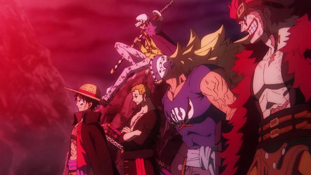 路飞|海贼王1016集：四皇凶猛，副手发力无效，三船长同时开大