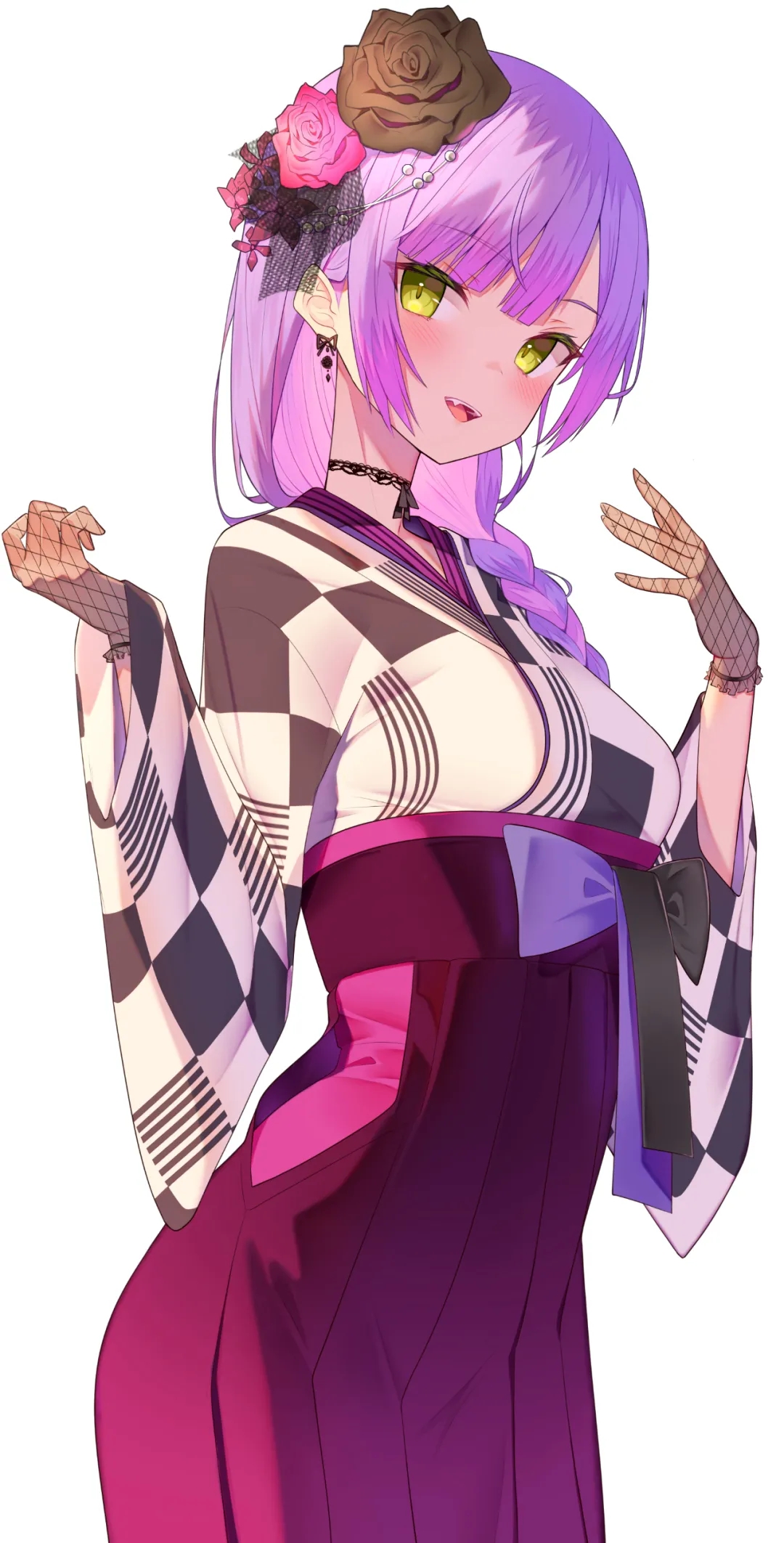 fate|动漫壁纸，掩饰不了开心的喜悦