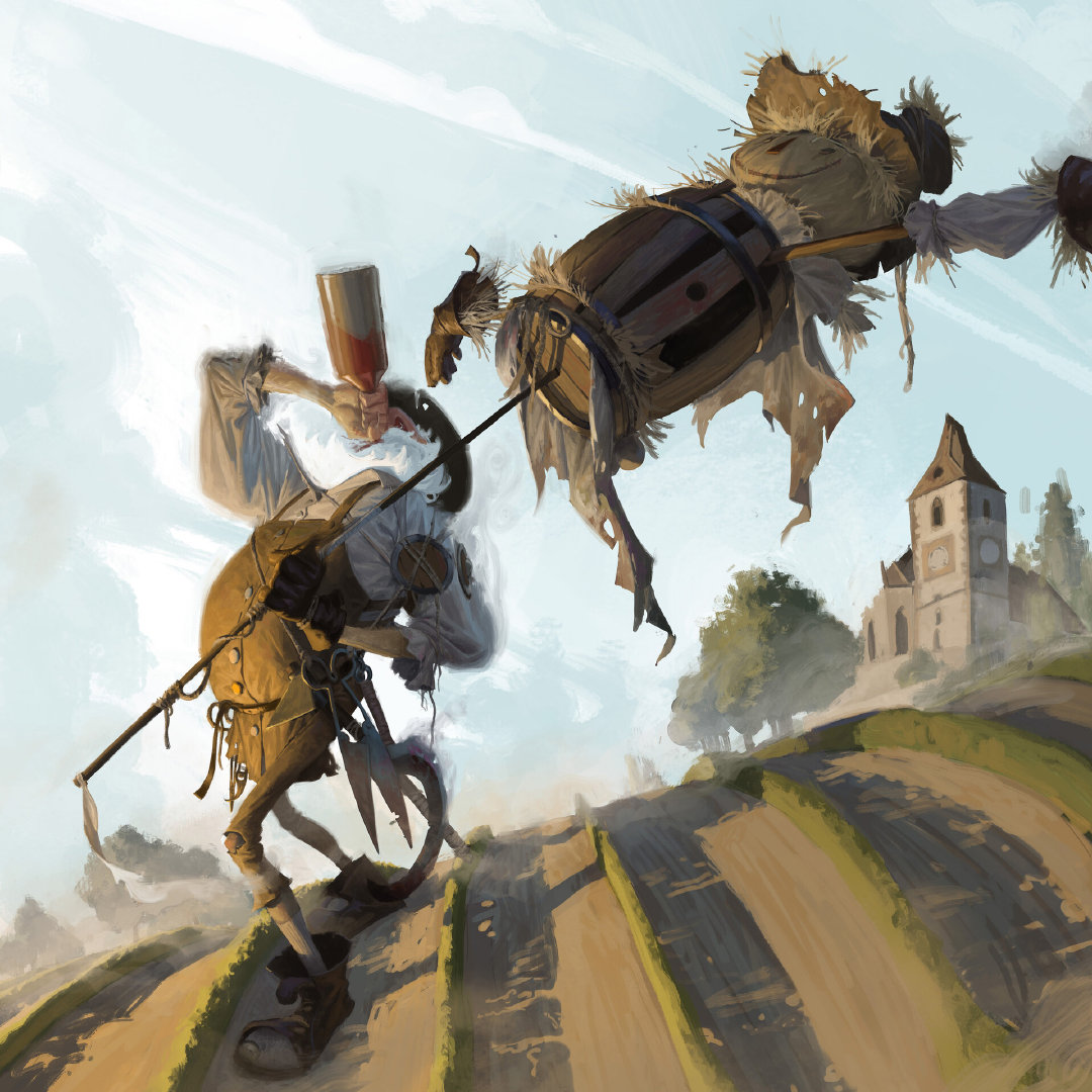 acgn漫评|高度写实的欧美卡通风格人物插画，暖色系的色彩丰富饱满