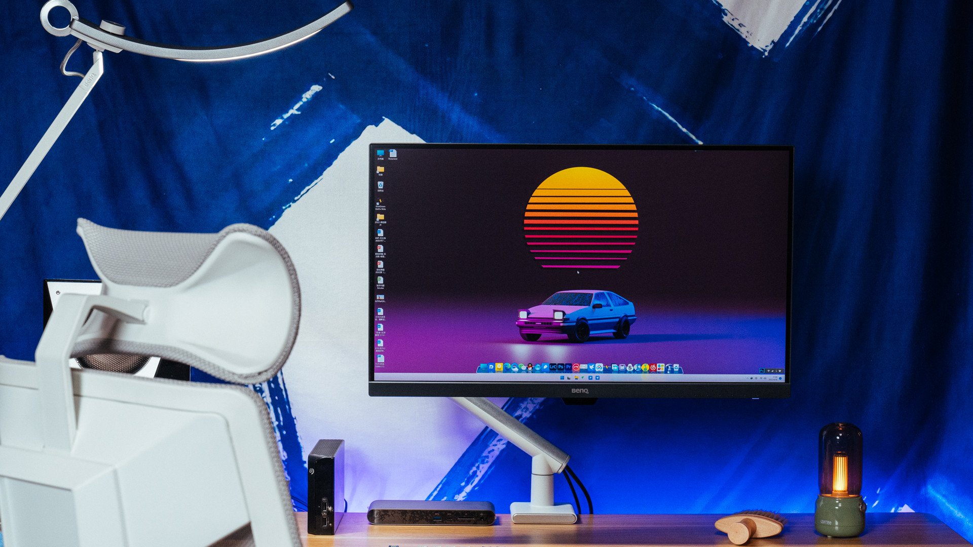 |简洁条理，如何布置自己的办公桌面：轻办公好物分享