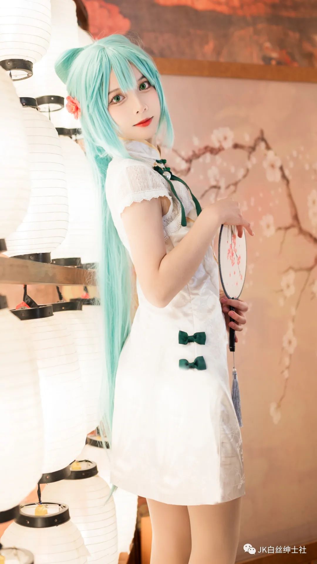 初音未来|cos:旗袍初音未来cos正片@挽希