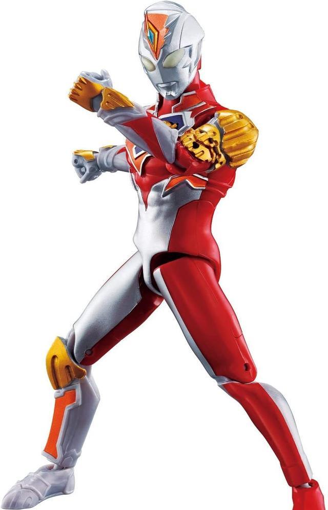 瘦脸|戴卡奥特曼新可动系列新周边玩具公开做了瘦脸手术后的德凯