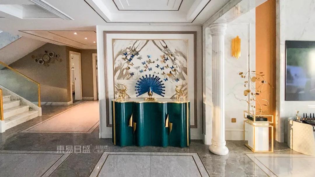 别墅实景 488平米轻奢风装修案例鉴赏 漫步云端