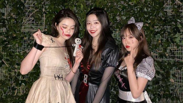 反派|陈妍希闺蜜聚会太养眼，穿卫衣C位秀长腿，阿Sa好吸睛