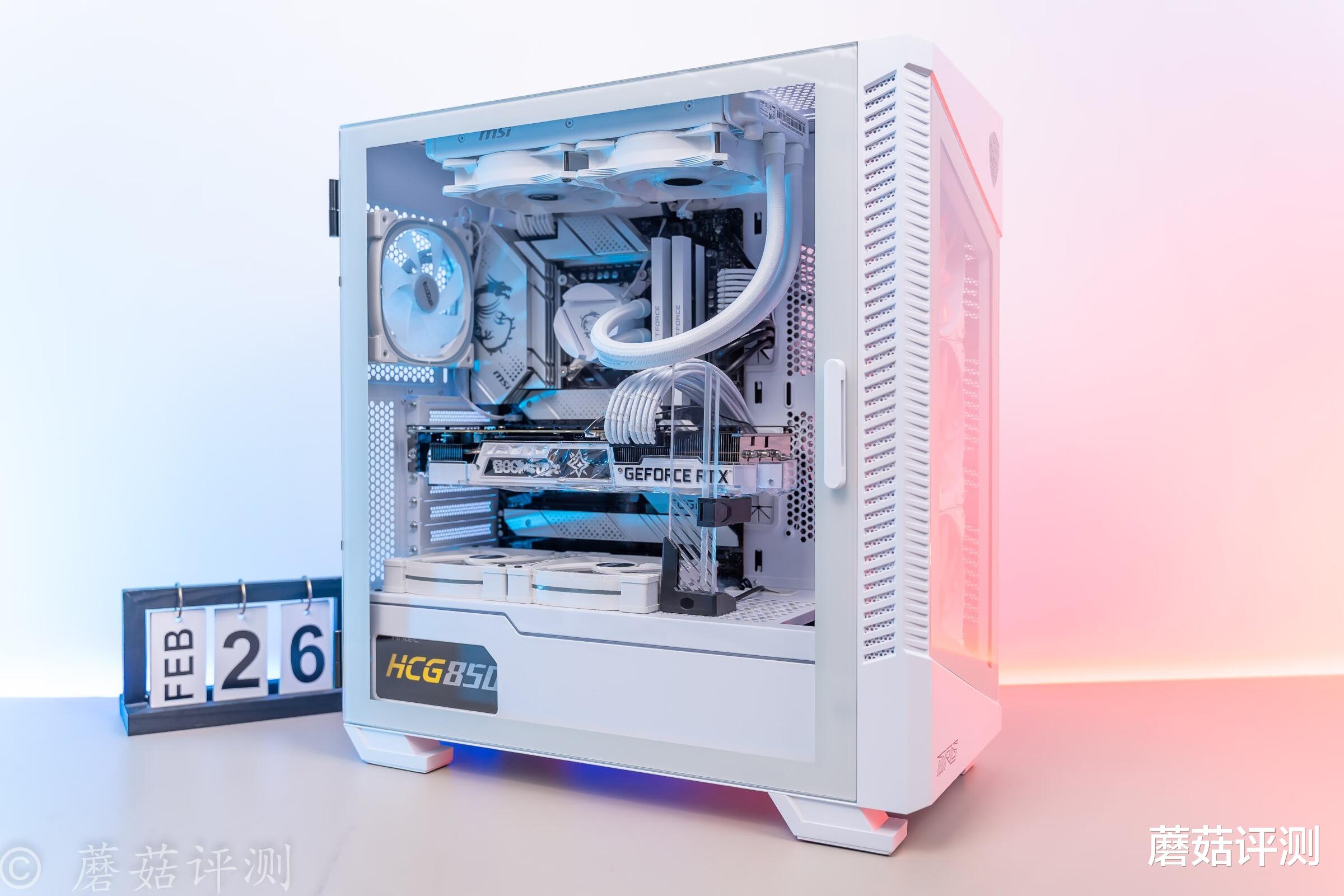 机箱|细节出色，体验优秀，颜值高、微星刀锋100R白色中塔机箱 评测