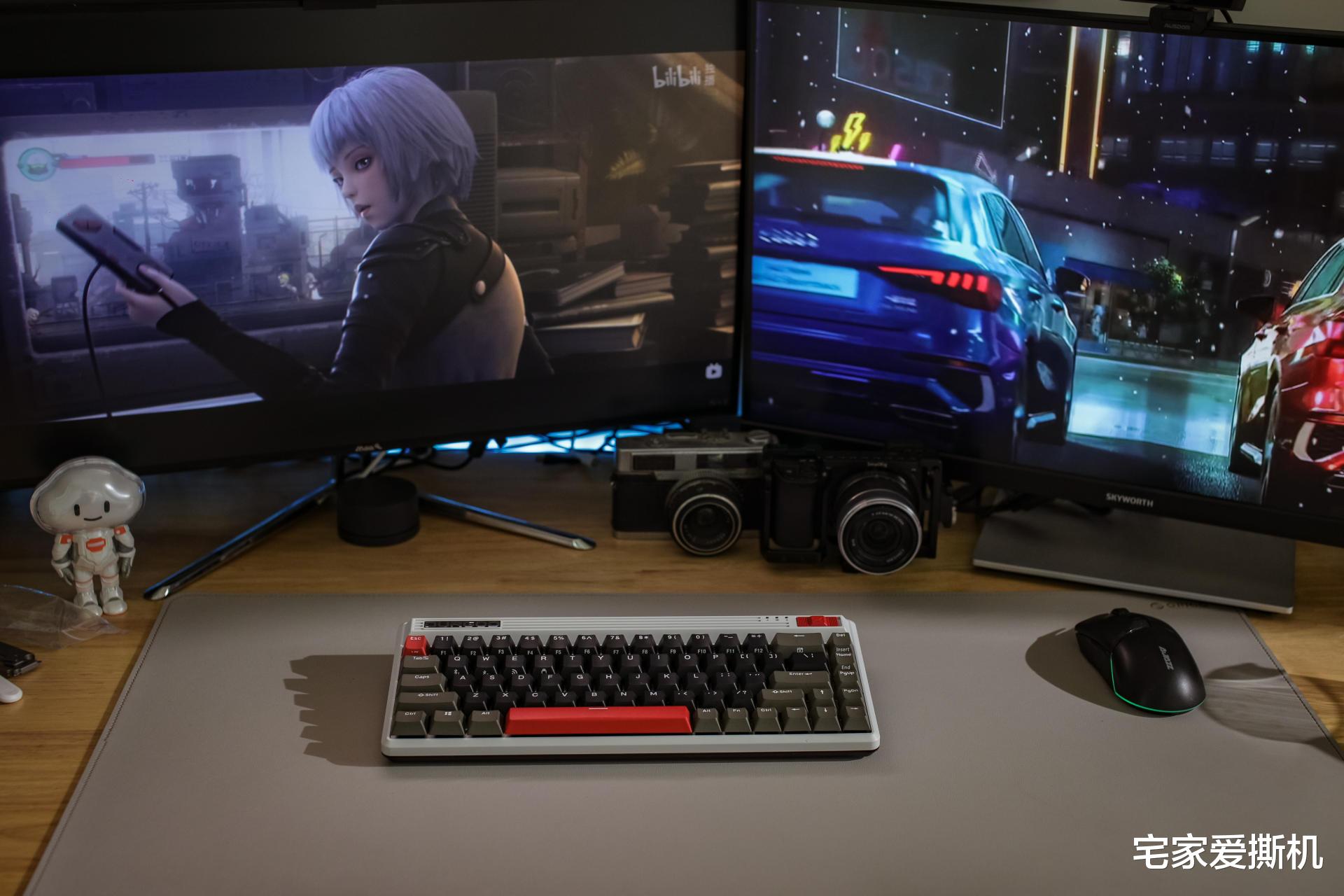 fusion|桌面党的复古情怀:杜伽FUSION三模机械键盘