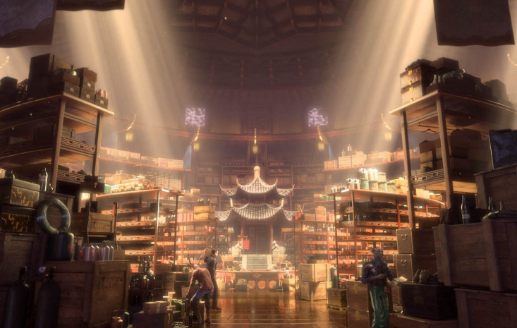 忍术|动漫《白蛇2》,修罗城的布局,暗示了修罗城本身就是因果循环