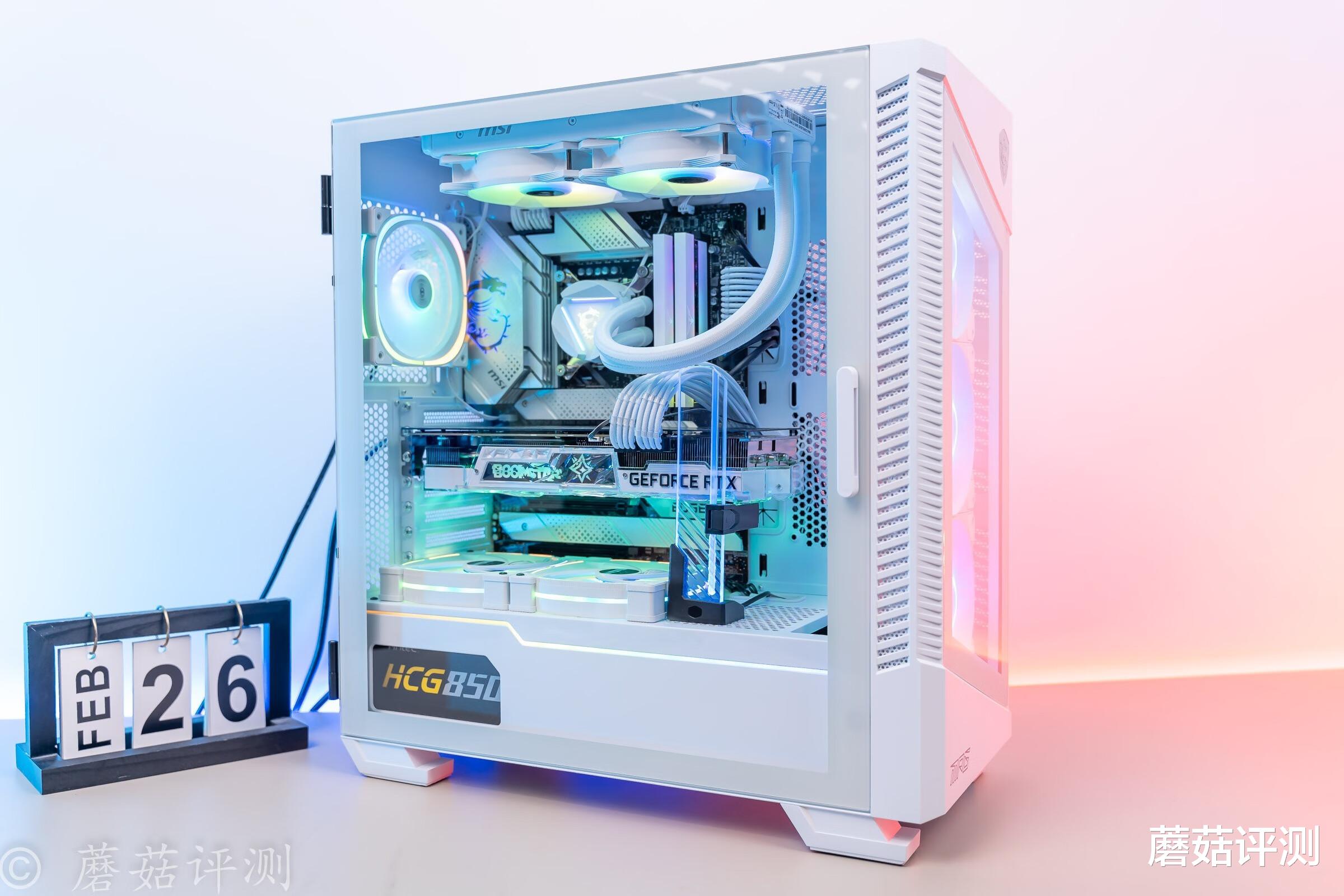 机箱|细节出色，体验优秀，颜值高、微星刀锋100R白色中塔机箱 评测