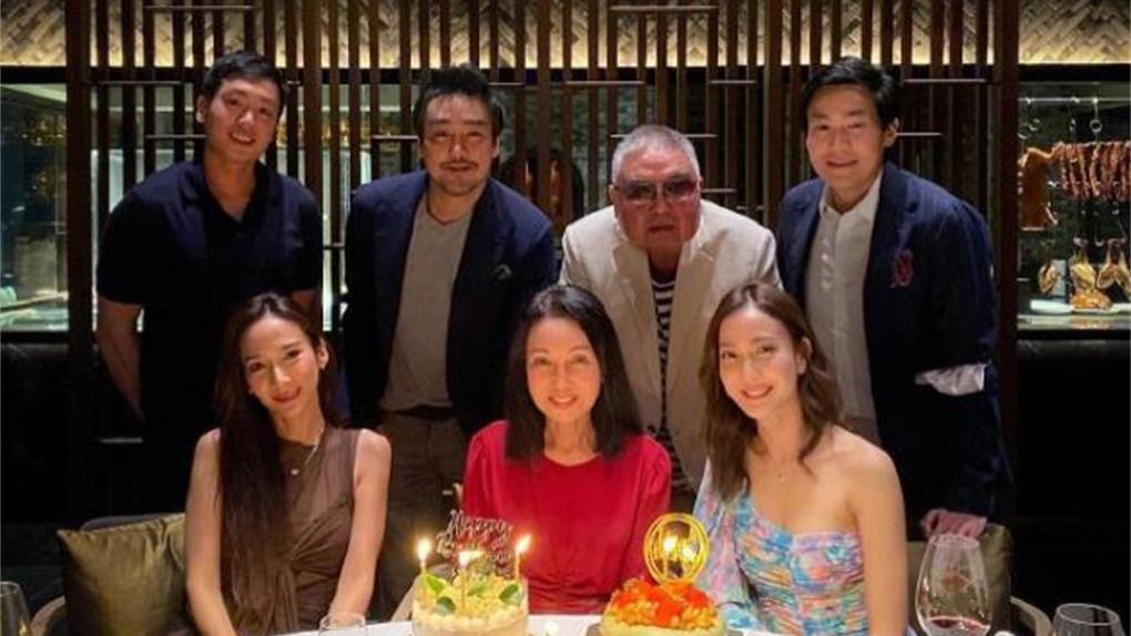 aump|泰剧女神AumP、Taew合体，为富豪男友的妈妈庆生，有望成妯娌？