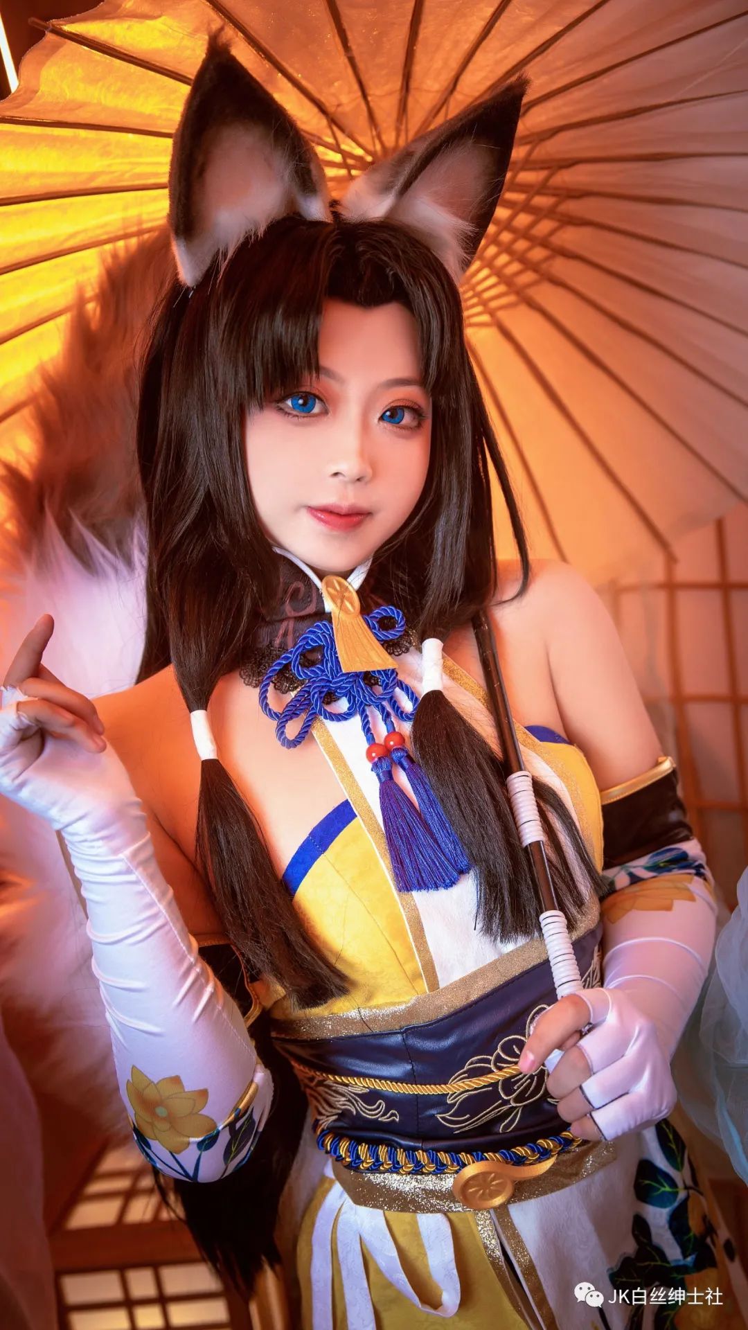 acgn漫评|cos：永劫无间土御门胡桃cos正片@咩咩酱