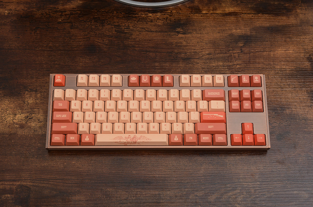 官宣|用这把键盘玩荒野大镖客是不是更带感？睿匠R87牛仔版