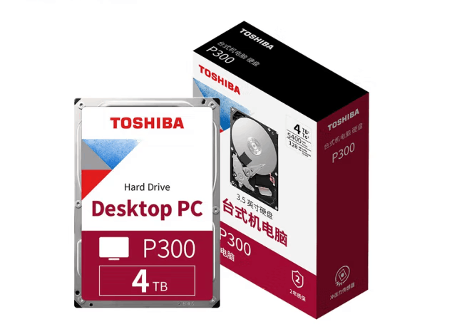 硬盘|比618还低 东芝4TB硬盘仅399元